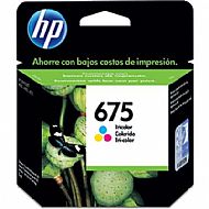 CARTUCHO HP 675 COLOR ORIGINAL