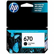 CARTUCHO HP 670 BLACK ORIGINAL