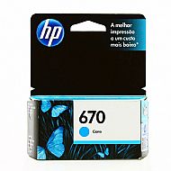 CARTUCHO HP 670  CYAN ORIGINAL