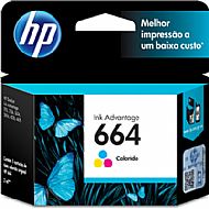 CARTUCHO HP 664 COLOR ORIGINAL